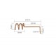 TX2400-TH-20W 2.4GHz 1dBi Brass Elbow Spring Antenna TX2400-TH-20W 2.4GHz 1dBi Brass Elbow Spring Antenna