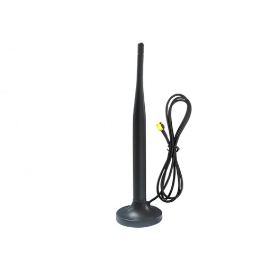 Ebyte TX433-XPFL-300 433MHz 3.0dBi Omni Directional Magnetic Base Suction Cup Antenna - 3 Meter SMA Male Cable