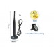 Ebyte TX433-XPFL-300 433MHz 3.0dBi Omni Directional Magnetic Base Suction Cup Antenna - 3 Meter SMA Male Cable