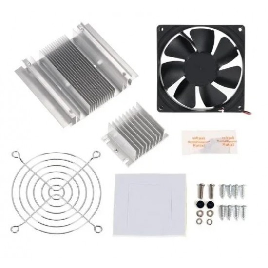 Thermoelectric Peltier Refrigeration Cooling System DIY Kit (Without TEC1-12706 Thermoelectric Peltier Module)