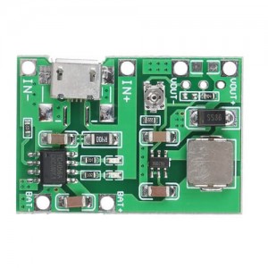 TP4056 18650 3.7V 4.2V Battery Charging Module with Integrated DC Boost Converter module