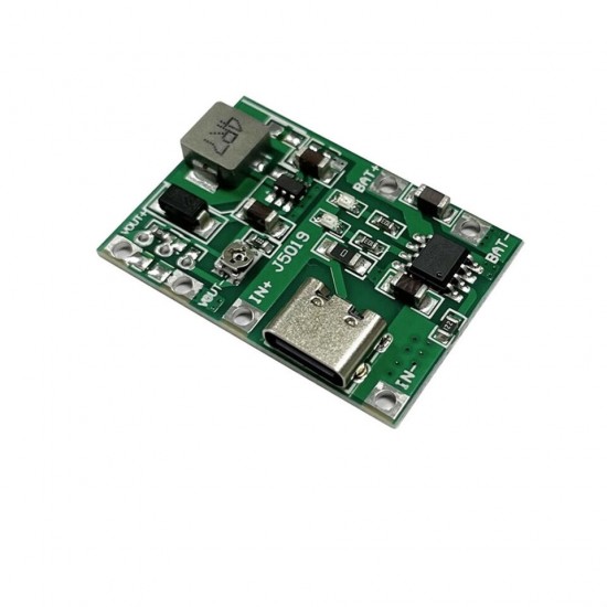 TP4056 18650 3.7V 4.2V Battery Charging Module with Integrated DC Boost Converter module - Type C