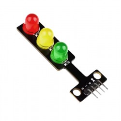 LED Traffic Signal Lights Module - Red / Yellow / Green LED Indicator Board