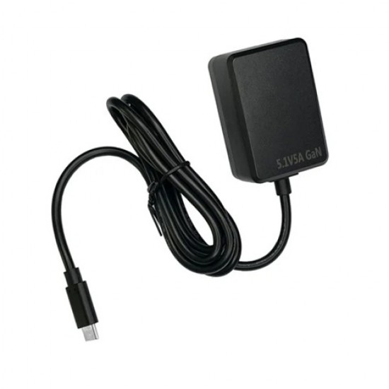 Elecrow 27W USB Type-C Power Adapter for Raspberry Pi 5 – Multi-Voltage PD Charger (5.1V/5A, 9V/3A, 12V/2.5A, 15V/1.8A) - EU Plug - 1.5 Meter Cable Length