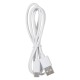 USB 2.0 Type-A Male to microB USB Male Cable 1 Meters