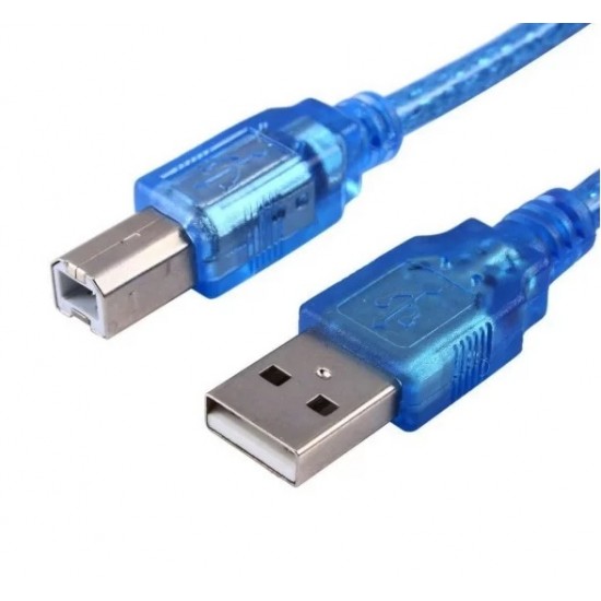 USB Type A to B Male Cable - 30 CM Cable Length