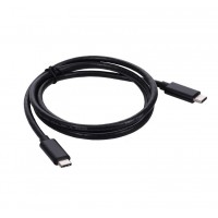 USB Type C to C Male Cable - USB C Data Cable - 1 Meter Cable Length - Black