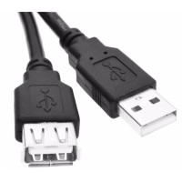 USB Type A Male To Female Extension Cable - 1.5 Meter