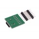 USB Type C 12 Pin Female Connector Breakout Board With Header