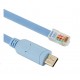 USB To RJ45 Console Cable, USB Type A to RJ45 Console Male Port, FT232RL Chip, Cable Length 1.5 Meter