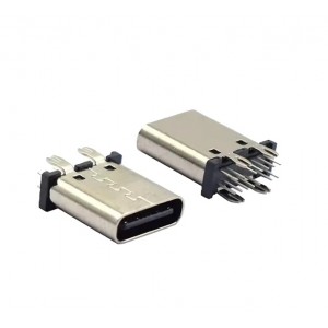 USB 3.1 Type C 14Pin Female Connector - Vertical Type - Through Hole PCB Mount