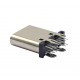 USB 3.1 Type C 14Pin Female Connector - Vertical Type - Through Hole PCB Mount