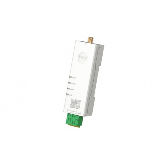 USR-DR124-27 2.4GHz 27dBm Lora Wireless Modem with RS485 Port [Antenna Not Included]
