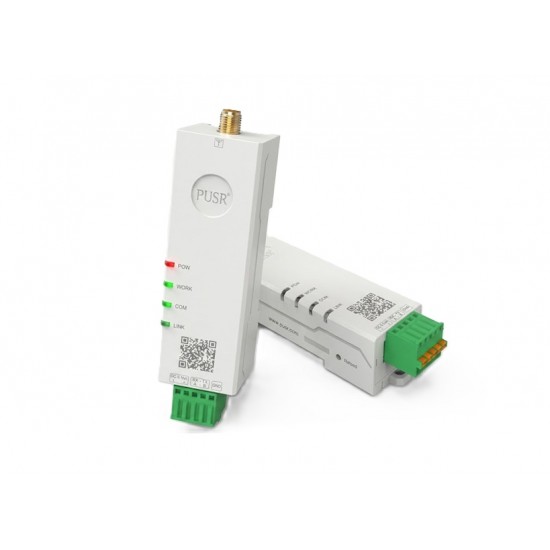 USR-DR162 2.4/5.8GHz Dual Band RS232 to Wi-Fi Converter - Din Rail Mount USR-DR162 2.4/5.8GHz Dual Band RS232 to Wi-Fi Converter - Din Rail Mount
