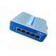 USR-ISG1005 Industrial Grade 5-Channel Gigabit Ethernet Switch - DC 9.6-60V - Din Rail Mount