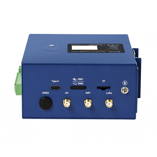 USR-LG270-868-GL1 Industrial LoRaWAN Edge Gateway - Based on RK3506J Processor - 512MB RAM + 8GB eMMC - SX1302 868MHz LoRa - 4G LTE - Wi-Fi 6 - Ethernet & RS485/RS232 USR-LG270-868-GL1 Industrial LoRaWAN Edge Gateway - Based on RK3506J Processor - 512MB RAM + 8GB eMMC - SX1302 868MHz LoRa - 4G LTE - Wi-Fi 6 - Ethernet & RS485/RS232