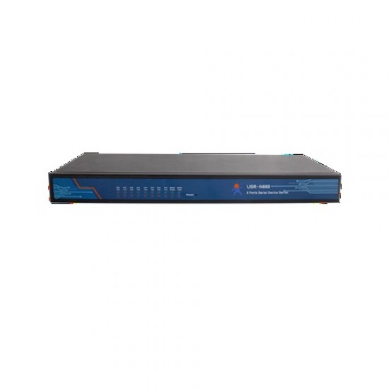 USR-N668 8-CH RS232/422/485 Serial Device Server - Industrial Grade - Support Multi Protocol TCP Server, TCP Client, UDP, HTTPD USR-N668 8-CH RS232/422/485 Serial Device Server - Industrial Grade - Support Multi Protocol TCP Server, TCP Client, UDP, HTTPD