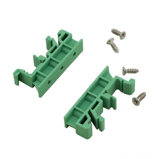 USR-RailClip-02 - DIN Rail Mounting Clips Pair
