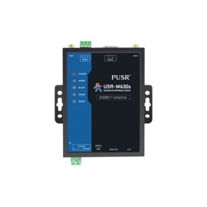 USR-W630S 2.4/5GHz Dual Band Serial/Ethernet to Wi-Fi Converter - Wi-Fi 5 - Support MQTT/TCP/UDP/HTTP & ModBus Gaterway USR-W630S 2.4/5GHz Dual Band Serial/Ethernet to Wi-Fi Converter - Wi-Fi 5 - Support MQTT/TCP/UDP/HTTP & ModBus Gaterway