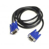 VGA Male to Male Cable - High Quality  - 1.5 Meter Cable Length
