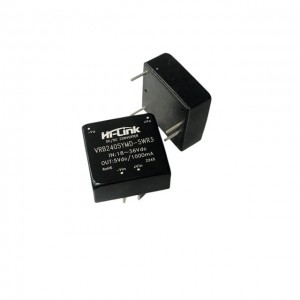 Hi-Link VRB2405YMD-5WR3 24V to 5V 5W Isolated DC-DC Power Supply Converter Module SIP Package Hi-Link VRB2405YMD-5WR3 24V to 5V 5W Isolated DC-DC Power Supply Converter Module SIP Package