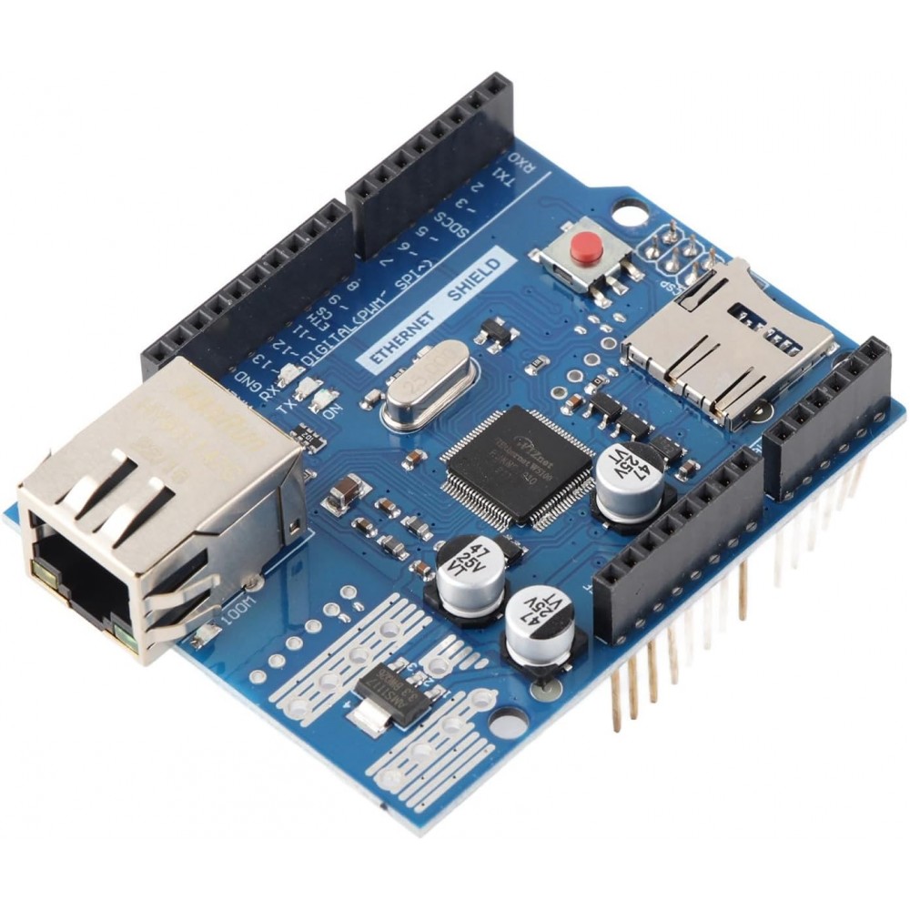 Buy W5100 R3 Ethernet Shield Network Expansion Board With Micro SD Card ...