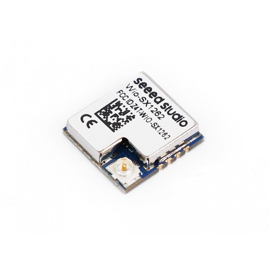 Seeed Studio Wio-SX1262 Wireless Module, SX1262 embedded, supports LoRa & LoRaWAN on EU868 & US915 (Tape Reel) Seeed Studio Wio-SX1262 Wireless Module, SX1262 embedded, supports LoRa & LoRaWAN on EU868 & US915 (Tape Reel)