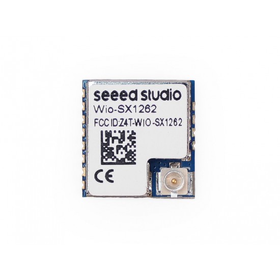 Seeed Studio Wio-SX1262 Wireless Module, SX1262 embedded, supports LoRa & LoRaWAN on EU868 & US915 (Tape Reel) Seeed Studio Wio-SX1262 Wireless Module, SX1262 embedded, supports LoRa & LoRaWAN on EU868 & US915 (Tape Reel)