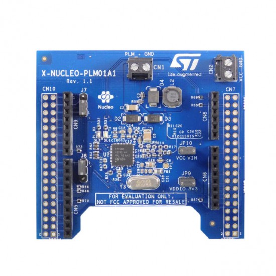 X-NUCLEO-PLM01A1 Power Line Communication  Expansion Board Based on ST7580 for STM32 Nucleo Boards