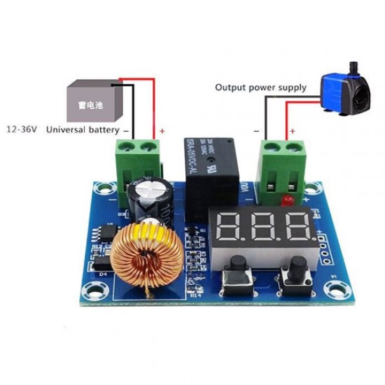 XH-M609 DC 12V-36V Charger Module Voltage Over Discharge Lithium Battery Protection Board