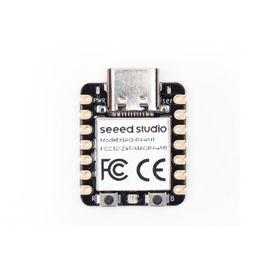 Seeed Studio XIAO RA4M1 - Smallest Dev Board Based on 32-bit Renesas RA4M1, Arduino IDE-Ready, 19 GPIOs, RGB LED, CAN BUS, USB 2.0