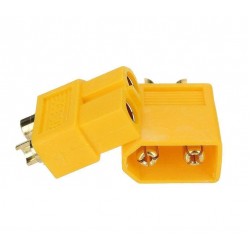 XT60 Male-Female Connector Pair for Lipo Battery XT60 Male-Female Connector Pair for Lipo Battery