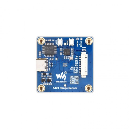 A121 60GHz mmWave radar Micro-Motion Detection module, based On Acconeer A121 Pulsed Coherent Radar (PCR) Sensor, supports high-precision Distance Measurements, With Holder & Lens Kit A121 60GHz mmWave radar Micro-Motion Detection module, based On Acconeer A121 Pulsed Coherent Radar (PCR) Sensor, supports high-precision Distance Measurements, With Holder & Lens Kit