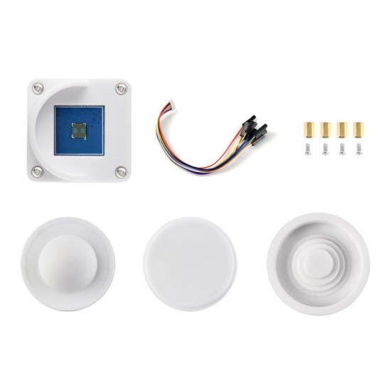 A121 60GHz mmWave radar Micro-Motion Detection module, based On Acconeer A121 Pulsed Coherent Radar (PCR) Sensor, supports high-precision Distance Measurements, With Holder & Lens Kit A121 60GHz mmWave radar Micro-Motion Detection module, based On Acconeer A121 Pulsed Coherent Radar (PCR) Sensor, supports high-precision Distance Measurements, With Holder & Lens Kit