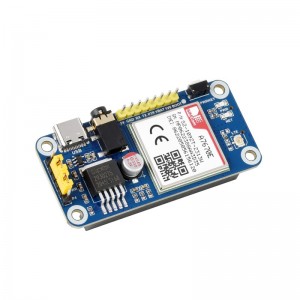 A7670E LTE Cat-1 HAT for Raspberry Pi, Multi Band, 2G GSM / GPRS, LBS, Text To Speech A7670E LTE Cat-1 HAT for Raspberry Pi, Multi Band, 2G GSM / GPRS, LBS, Text To Speech