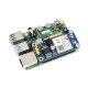 A7670E LTE Cat-1 HAT for Raspberry Pi, Multi Band, 2G GSM / GPRS, LBS, Text To Speech