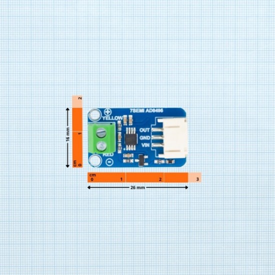 AD8495 Analog K-Type Thermocouple Amplifier Breakout AD8495 Analog K-Type Thermocouple Amplifier Breakout