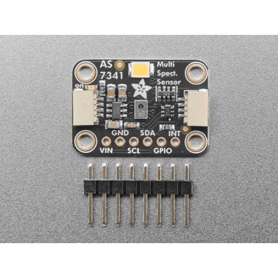 Adafruit AS7341 10-Channel Light / Color Sensor Breakout - STEMMA QT / Qwiic (MPN:4698) Adafruit AS7341 10-Channel Light / Color Sensor Breakout - STEMMA QT / Qwiic (MPN:4698)