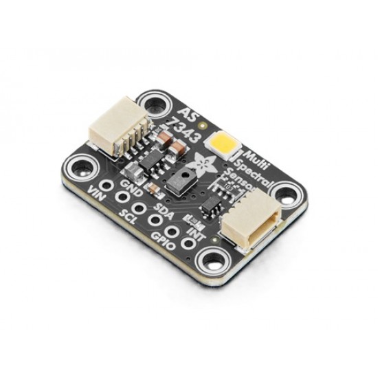 Adafruit AS7343 14-Channel Light / Color Sensor Breakout - STEMMA QT / Qwiic (MPN:6477) Adafruit AS7343 14-Channel Light / Color Sensor Breakout - STEMMA QT / Qwiic (MPN:6477)