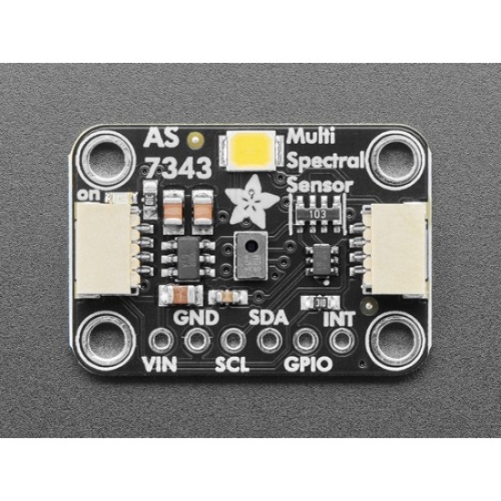 Adafruit AS7343 14-Channel Light / Color Sensor Breakout - STEMMA QT / Qwiic (MPN:6477) Adafruit AS7343 14-Channel Light / Color Sensor Breakout - STEMMA QT / Qwiic (MPN:6477)