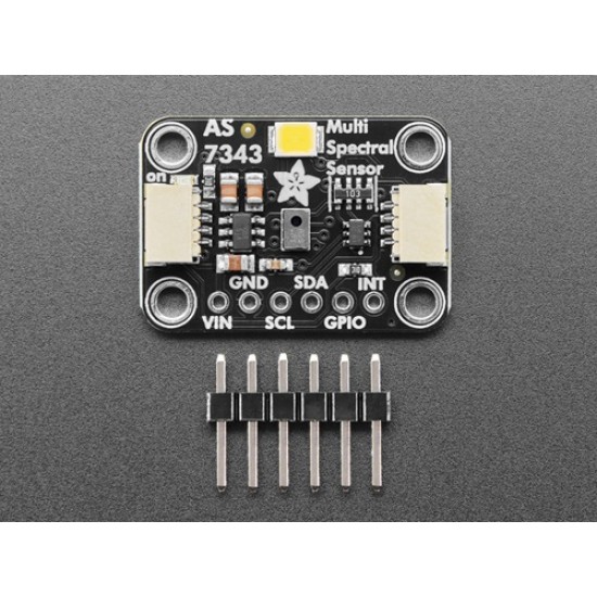 Adafruit AS7343 14-Channel Light / Color Sensor Breakout - STEMMA QT / Qwiic (MPN:6477) Adafruit AS7343 14-Channel Light / Color Sensor Breakout - STEMMA QT / Qwiic (MPN:6477)