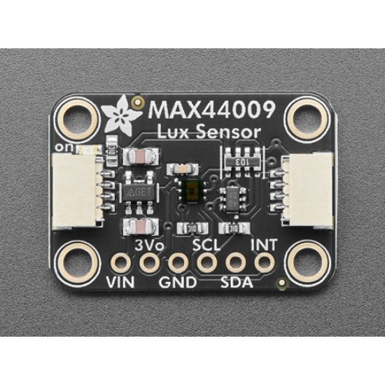 Adafruit MAX44009 Wide-range Lux Light Sensor - 188,000 Lux Max - STEMMA QT / Qwiic (MPN:6498)