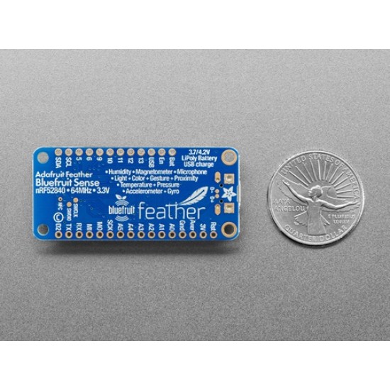Adafruit Feather nRF52840 Sense (MPN:4516)