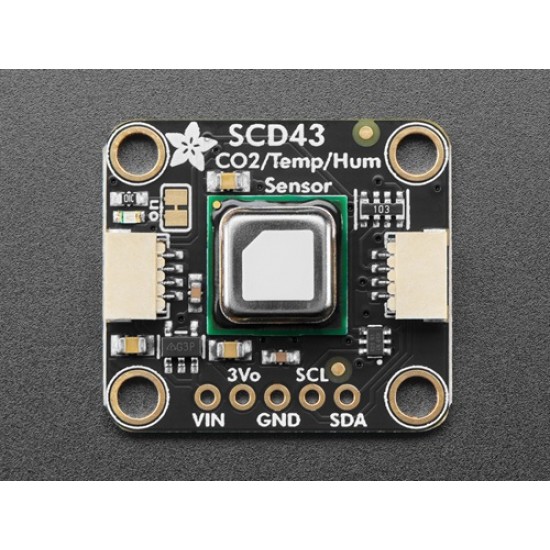 Adafruit SCD-43 - True CO2 Temperature and Humidity Sensor - STEMMA QT / Qwiic (MPN:6512) Adafruit SCD-43 - True CO2 Temperature and Humidity Sensor - STEMMA QT / Qwiic (MPN:6512)