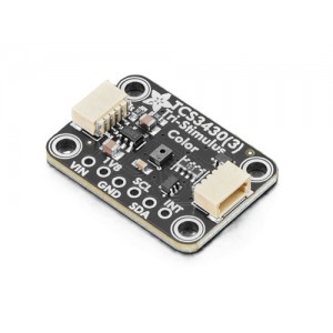 Adafruit TCS3430 / TCS34303 Ambient Tri-Stimulus Color Sensor (MPN:6479)