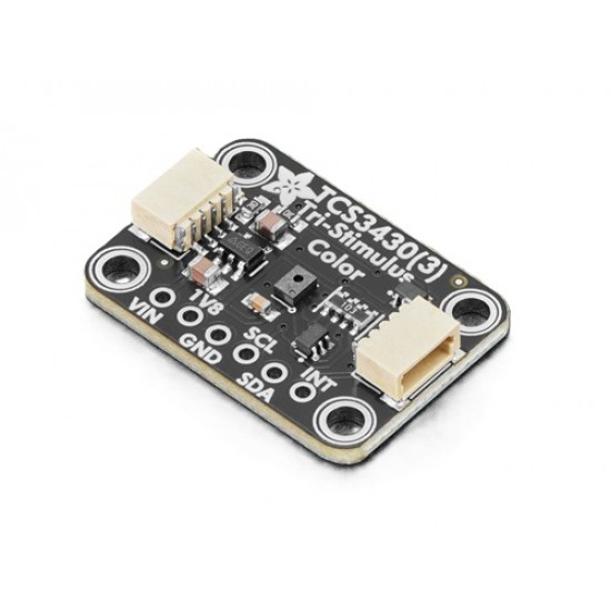 Adafruit TCS3430 / TCS34303 Ambient Tri-Stimulus Color Sensor (MPN:6479)