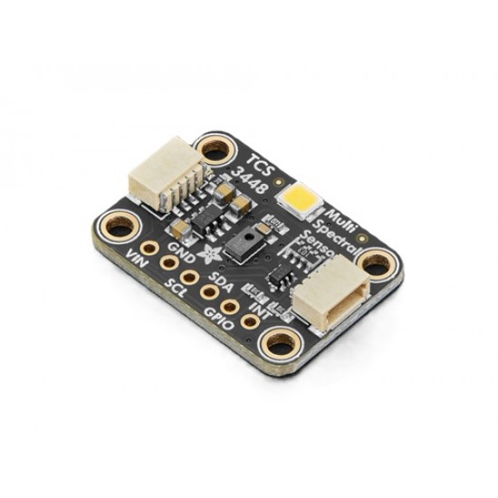 Adafruit TCS3448 14-Channel Light / Color Sensor Breakout - STEMMA QT / Qwiic (MPN:6525) Adafruit TCS3448 14-Channel Light / Color Sensor Breakout - STEMMA QT / Qwiic (MPN:6525)