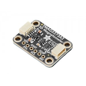 Adafruit TMAG5273 (A2) 3D Hall Effect Magnetometer - ±133mT / 266mT - STEMMA QT (MPN:6490)