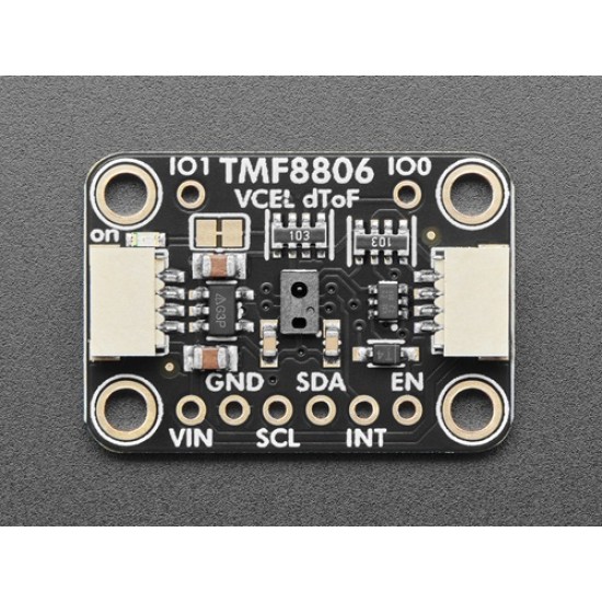 Adafruit TMF8806 Time of Flight Distance Sensor - 10mm to 5m - STEMMA QT / Qwiic (MPN:6501)