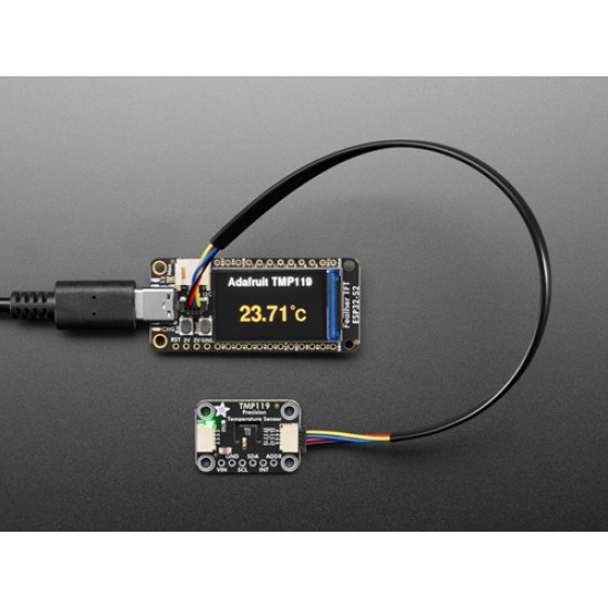 Adafruit TMP119 High-Precision ±0.03°C I2C Temperature Sensor - STEMMA QT / Qwiic (MPN:6482)